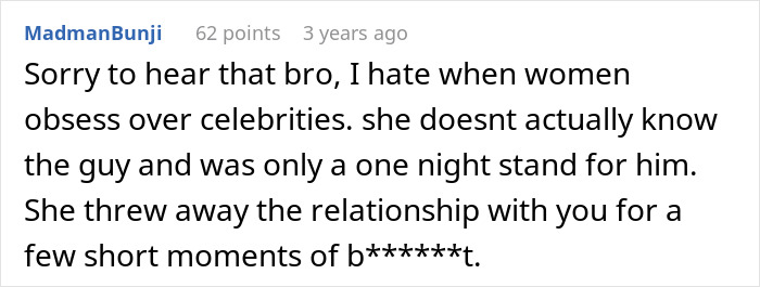 Guy Thinks His Girlfriend&rsquo;s &ldquo;Exception&rdquo; Celebrity Is A Joke, But Then She Actually Sleeps With Him