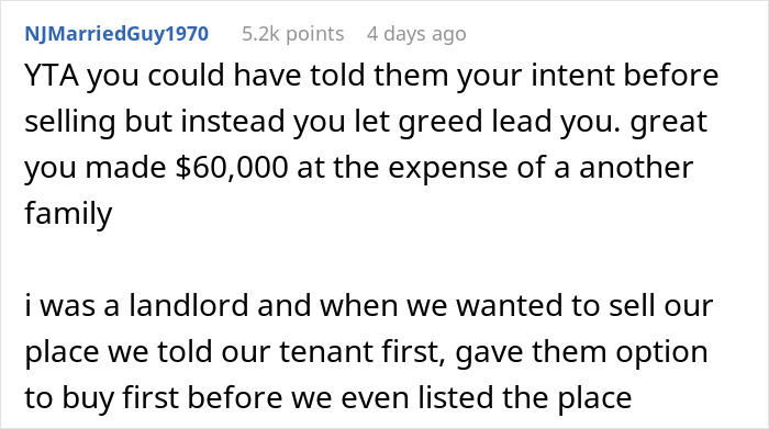 Landlord Asks If He's A Jerk For Making His Tenants Move When They Have A Terminally Ill Child In Hospice