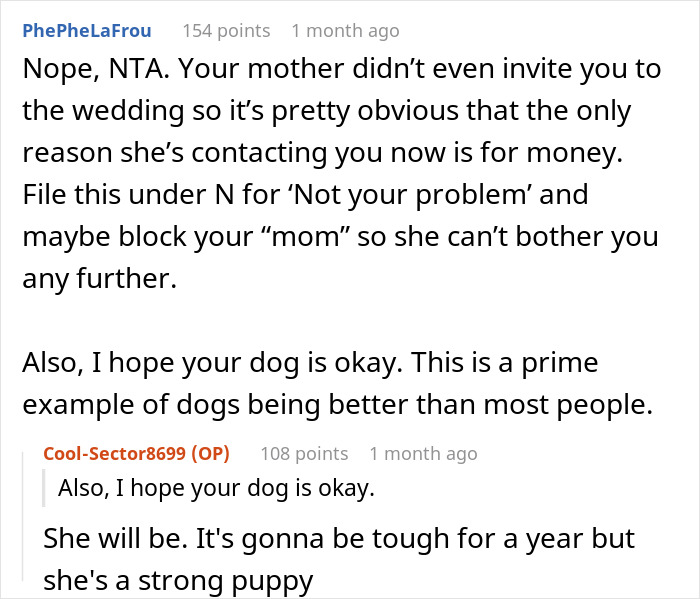Woman Chooses Her 12 Y.O. Dog Over Her Mom’s 5 Y.O. Stepson, Gets Called A Jerk Woman Chooses Her 12 Y.O. Dog Over Her Mom’s 5 Y.O. Stepson, Gets Called A Jerk