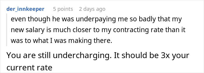 Employee Quits And Charges 3 Times His Salary To Answer Any Questions, Ex-Boss Is Furious