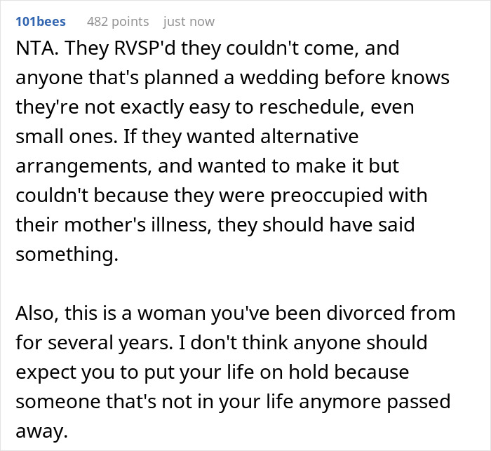 &ldquo;[Am I The Jerk] For Not Asking My Kids To Come To My Wedding After They RSVP&rsquo;d No?&rdquo;