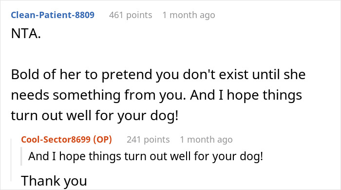 Woman Chooses Her 12 Y.O. Dog Over Her Mom’s 5 Y.O. Stepson, Gets Called A Jerk Woman Chooses Her 12 Y.O. Dog Over Her Mom’s 5 Y.O. Stepson, Gets Called A Jerk