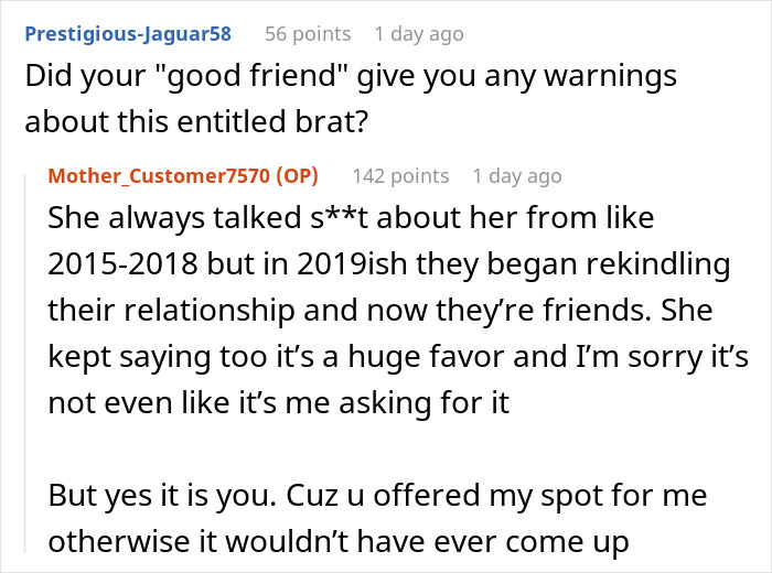 Person Agrees To Accommodate Friend's SIL While She's Getting Her 'Mummy Makeover', Regrets It After One Chat With Her