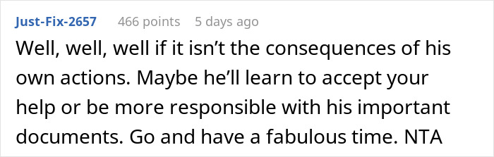 Person Boards Flight Without Their Boyfriend After He Forgets His Passport, Despite Being Reminded, And Blames It On Them