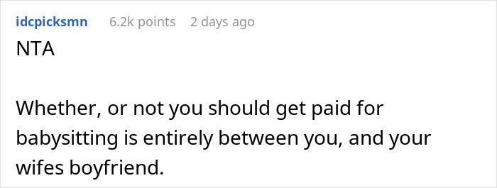 "You're Gonna Lose Her": Dad Expects To Be Paid For Babysitting Daughter While His Wife Hangs Out With Neighbor, The Internet Gives Him A Reality Check "You're Gonna Lose Her": Dad Expects To Be Paid For Babysitting Daughter While His Wife Hangs Out With Neighbor, The Internet Gives Him A Reality Check