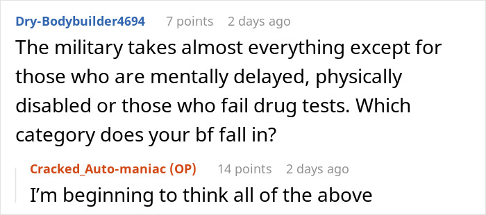 Woman Asks If She's Wrong For Not Allowing Her Unemployed And Homeless Boyfriend To Move In With Her