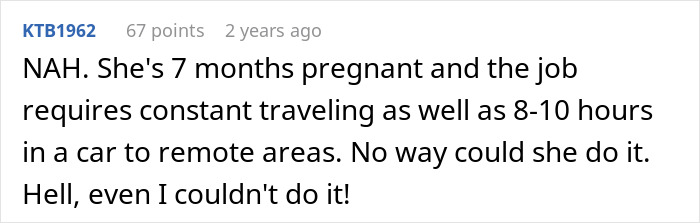"The Decision Is Perfectly Legal": HR Rejects Candidate Because She's 7 Months Pregnant