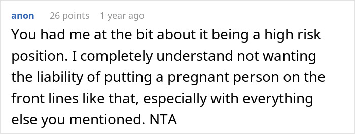 "The Decision Is Perfectly Legal": HR Rejects Candidate Because She's 7 Months Pregnant