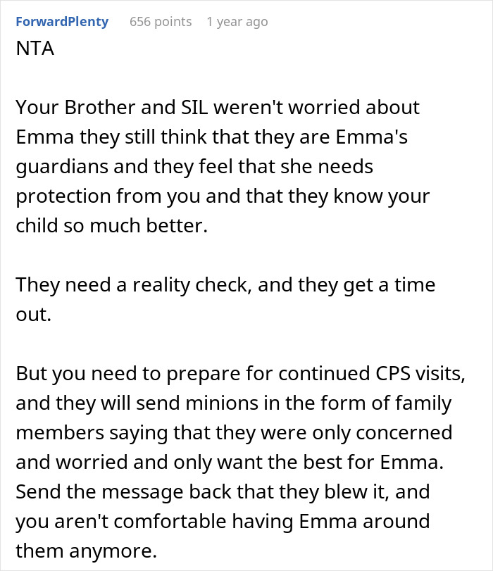 The Internet Backs This Mom Who Banned Her Brother And SIL From Seeing Her Daughter After They Threw Away Her Medicine