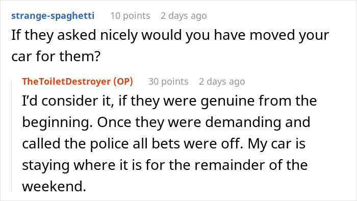 Guy Serves Refreshing Revenge After Someone Parks In His Driveway, Blocks Them In And Then Opens Up A Beer