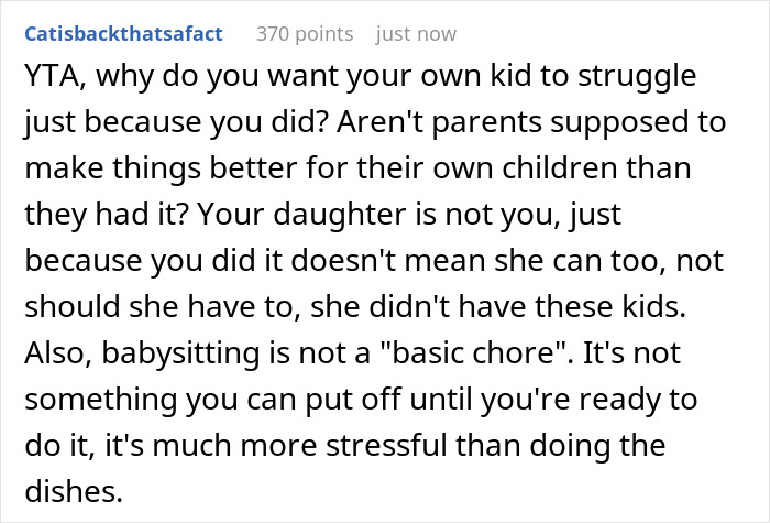 Dad Livid His Daughter Objects To Babysitting His 5 Y.O. Twins, Even Though She Lives With Him Rent-Free