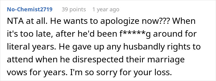 Man Cheats On His Wife With Their Friend, Gets Upset When Their Son Kicks Him Out Of Her Funeral 10 Months Later