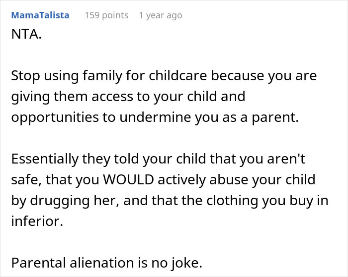 The Internet Backs This Mom Who Banned Her Brother And SIL From Seeing Her Daughter After They Threw Away Her Medicine