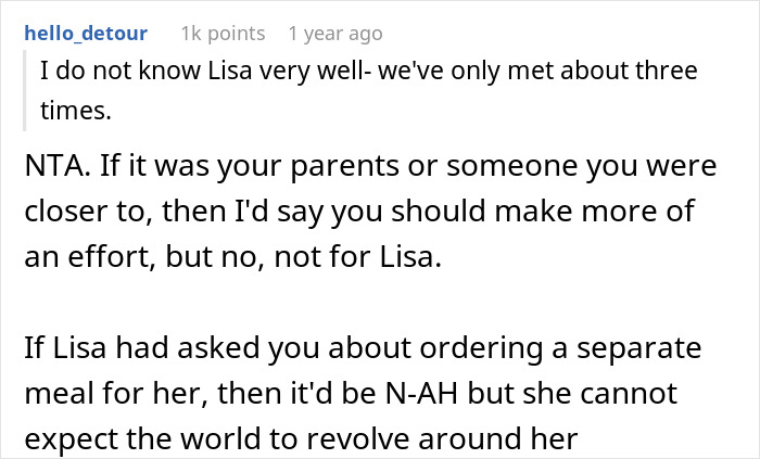 “He Told Us Lisa Will Be Mad”: Person Refuses To Adjust Their Wedding Menu To Satisfy Their Gluten-Free, Vegan Guest “He Told Us Lisa Will Be Mad”: Person Refuses To Adjust Their Wedding Menu To Satisfy Their Gluten-Free, Vegan Guest