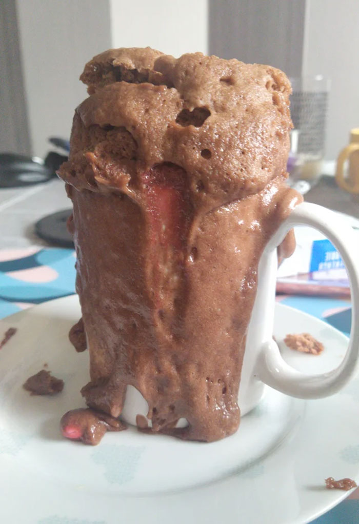 Tried Making A Mug Cake