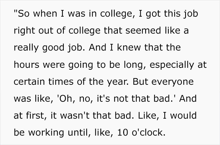 "We All Had To Tell Each Other When We Were Showering": Woman Quits Her ‘Big 4’ Job After Insane Working Conditions, Shares Her Traumatizing Experience In A Viral Video "We All Had To Tell Each Other When We Were Showering": Woman Quits Her ‘Big 4’ Job After Insane Working Conditions, Shares Her Traumatizing Experience In A Viral Video