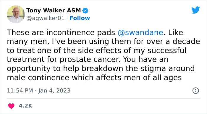 Retired Football Player Is Shocked To See ‘Tampons For Men’ At The Store, Finally Learns What Tampons Actually Are Retired Football Player Is Shocked To See ‘Tampons For Men’ At The Store, Finally Learns What Tampons Actually Are