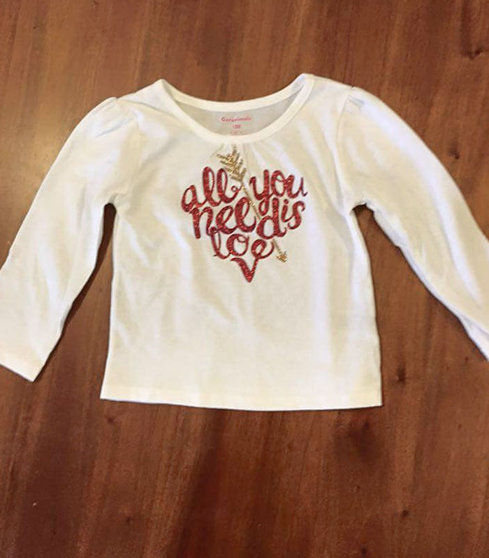 "All You Nee Dis Loe V" - A Lady Is Making/Selling These For Valentine's Day On A Local Buy/Sell/Trade Page