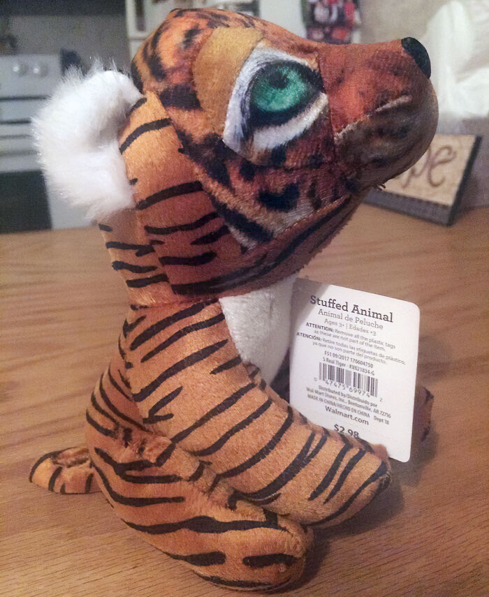 This Stuffed Animal My Mother Got For Valentine's Day