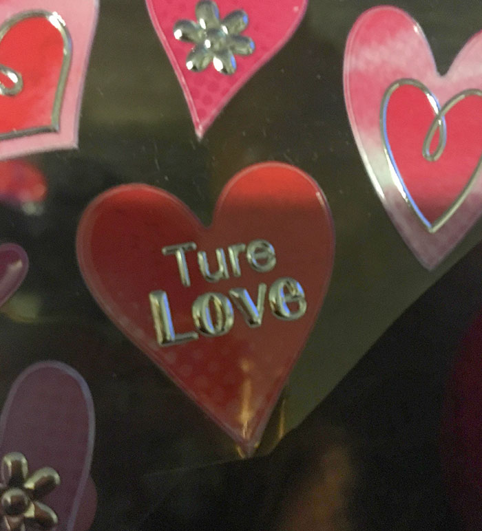 Just Noticed This Sticker That My Grandma Sent Me For Valentine’s Day