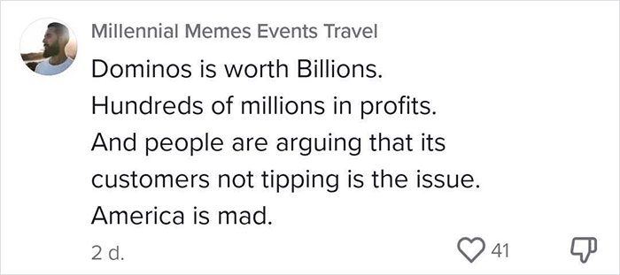 Domino&rsquo;s Delivery Driver Goes Viral With 816K Views After Sharing How Much She Earns In Tips