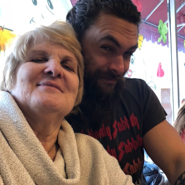 Jason Momoa And His Mother Coni Momoa
