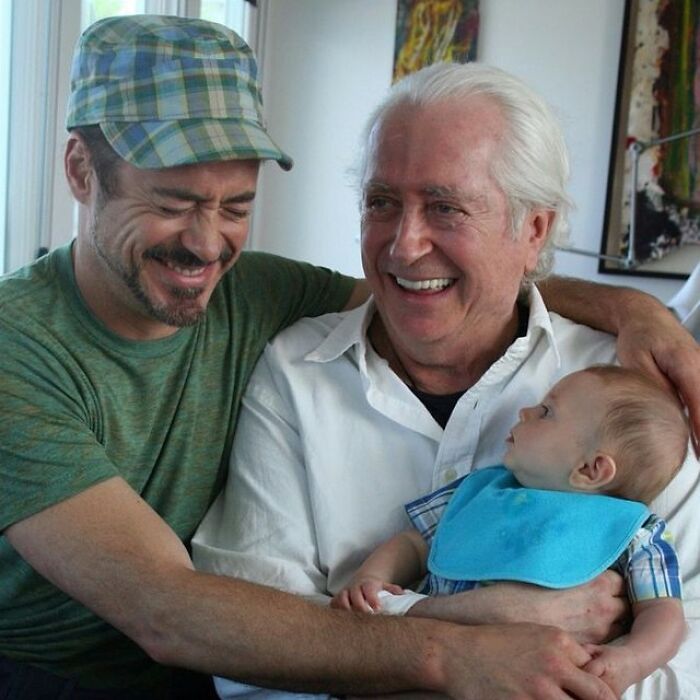 Robert Downey Jr. And His Father Robert Downey Sr