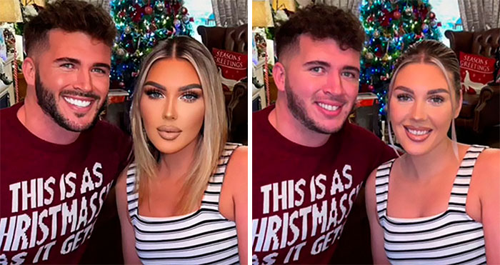 Esta mujer editó sus fotos exageradamente para demostrar la falsedad de lo que vemos en redes sociales (nuevas imágenes)