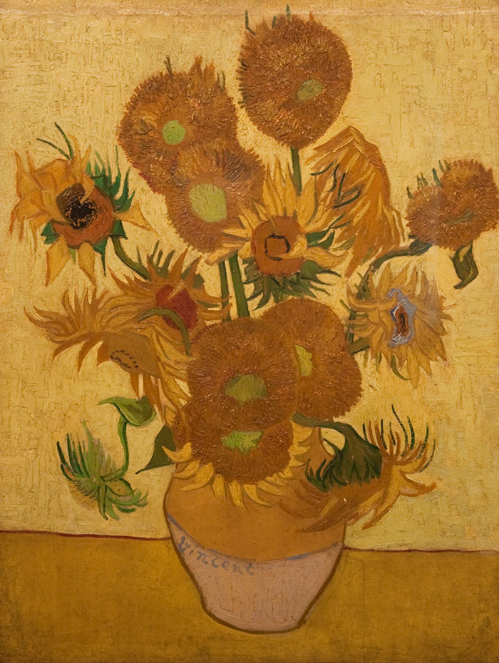 Sunflowers By Vincent Van Gogh