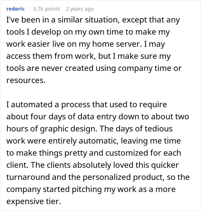 "The Factory Chief Laughed In My Face": Employee Takes Important System They Created With Them When They're Fired "The Factory Chief Laughed In My Face": Employee Takes Important System They Created With Them When They're Fired
