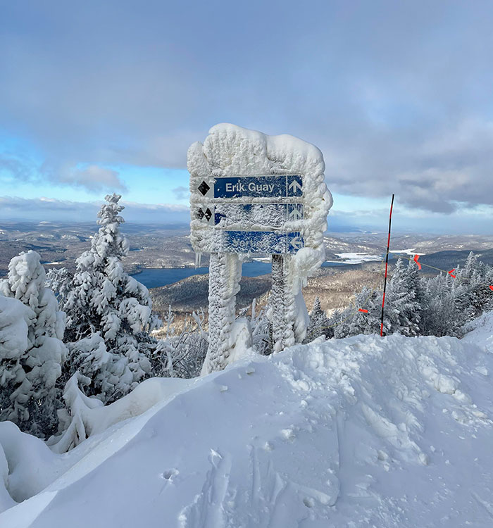 -26°C, Mont Tremblant, Québec