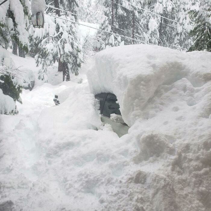 6 Feet Of Snow And Our Cars Are Buried