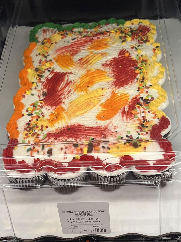 My Personal Favorite Is The Line Of Green Frosting That Just Doesn’t Go At All