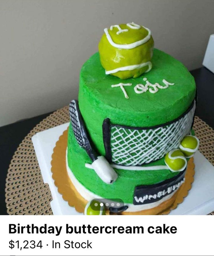 These Are All Cakes Advertised By The Same Baker On Facebook Marketplace, Yes They Are Charging For These Sad Creations