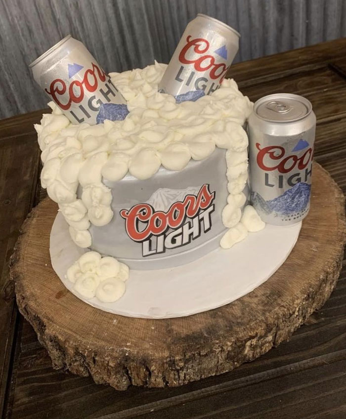 At A Local Wedding Venue. Even For A Grooms Cake It’s Awful