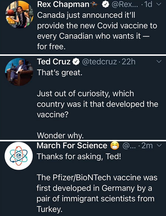 America Gonna Need Credit For Something People From Other Countries Did