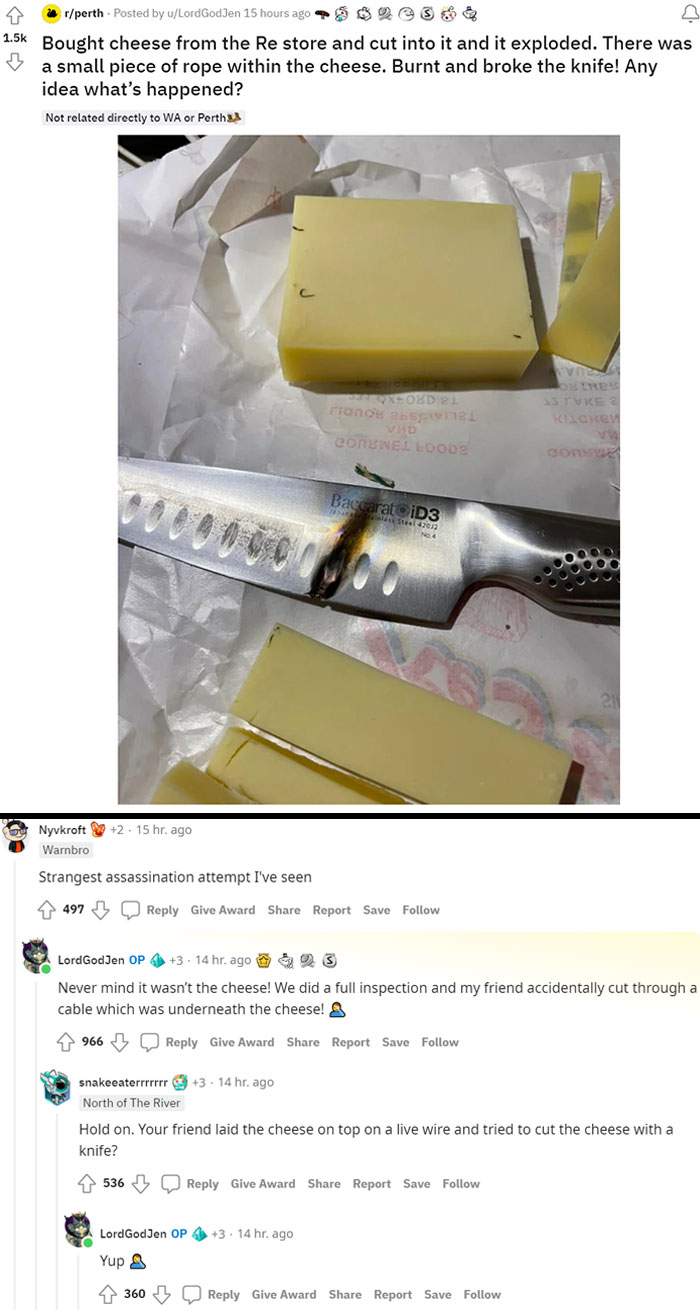 The Mystery Of The Exploding Cheese