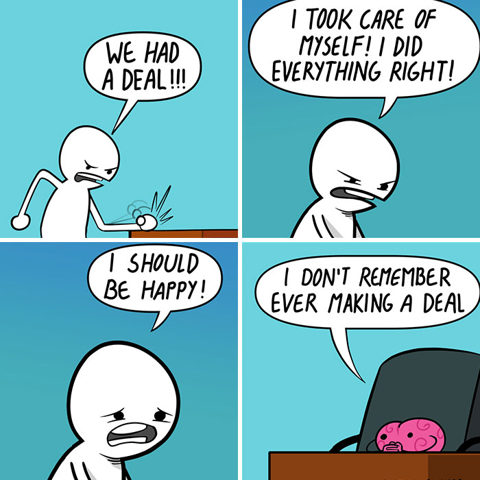 Artist Makes Comics That Are Cringeworthy But In The Best Way Possible, And Here Are The Newest 30 Comics