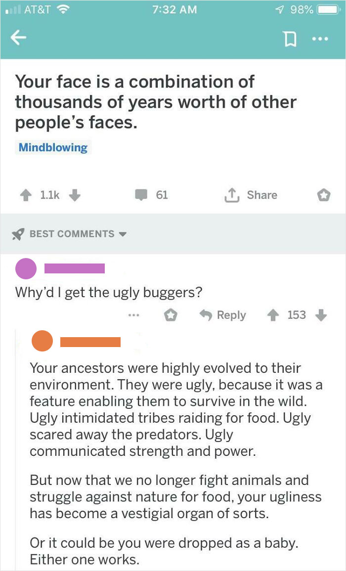 Underrated Comment Reply In R/Showerthoughts