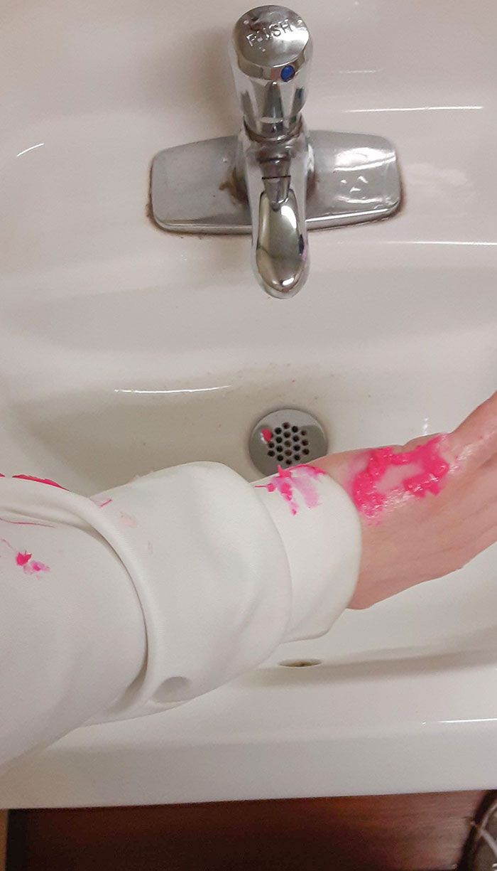 So Some Valentine's Cupcakes Got Spilt On Me