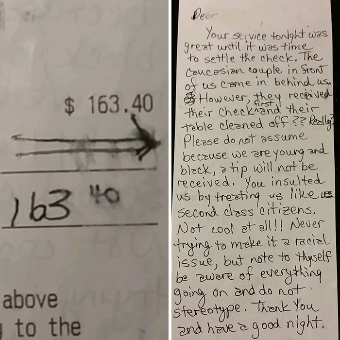 My Friend, One Of The Nicest People I Know, Waited On A Couple On Valentine's. They Left Him This