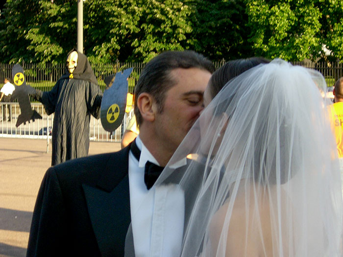 I Was Looking Through A Family Friend's Old Wedding Photos When I Saw