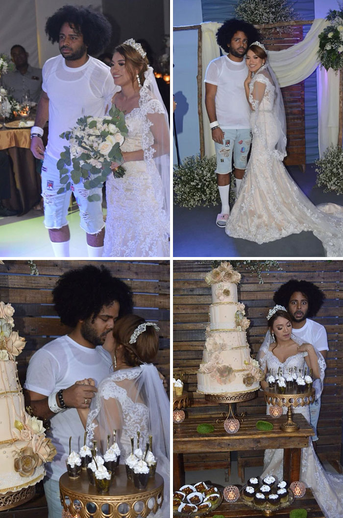 Husband Showing Up To The Wedding Like This