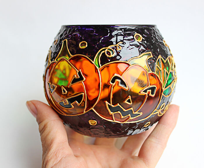 Glass Painting Has Been My Passion For 10 Years Already (4 Pics)