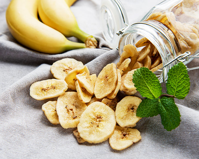 Dehydrated Banana Chips