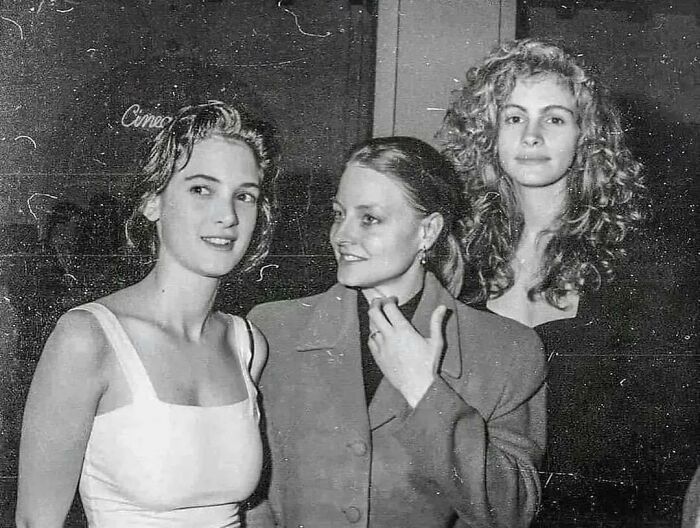 Winona Ryder, Jodie Foster & Julia Roberts, 1989