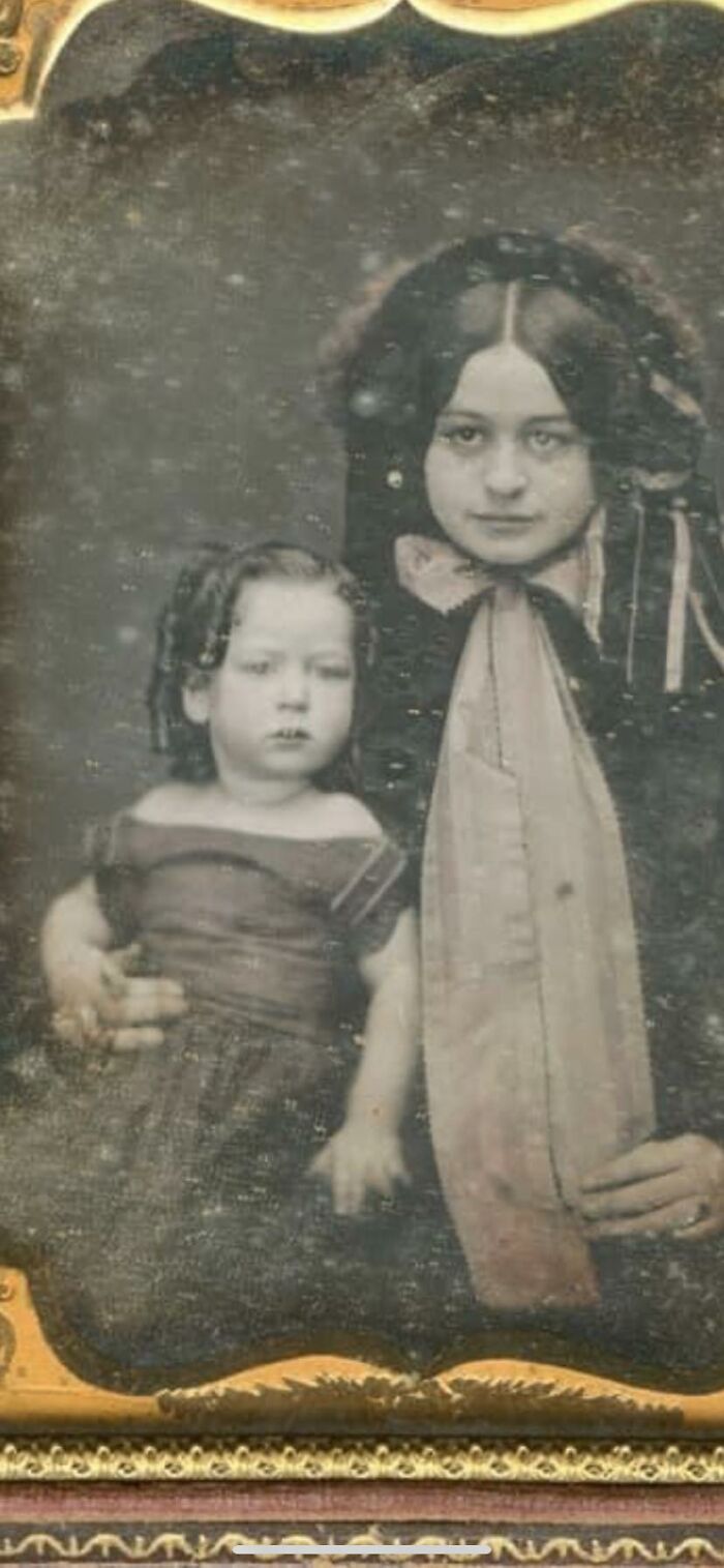 This Is Mrs. Robert E. Lee. The Child Is Their Son, Robert E Lee Jr