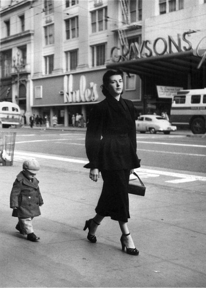 A Little Boy And His Mom