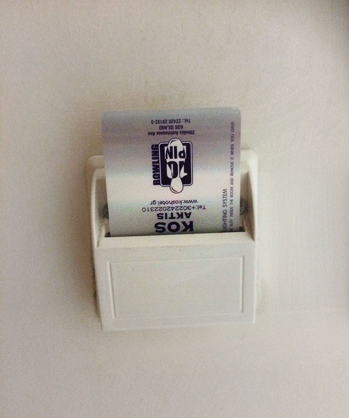 In This Hotel, Once I Take Out The Card Needed For The Door, It Will Cut The Power Off To My Room. So While I'm Gone, No Devices Will Be Charging