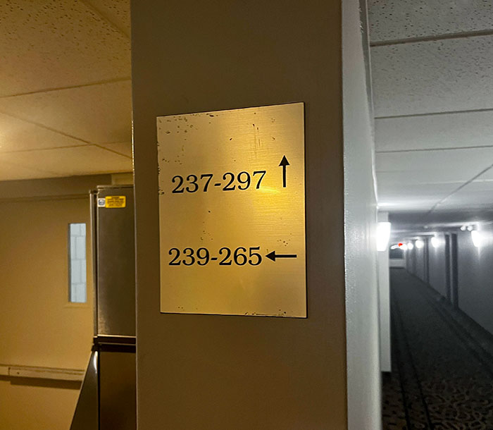 My Hotel Was Confusing